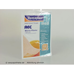 Produktbild von ABC W&auml;rme-Pflaster Capsicum Hansaplast med 14x22