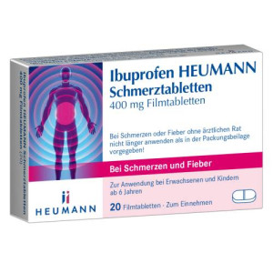 Produktbild von IBUPROFEN Heumann Schmerztabletten 400 mg