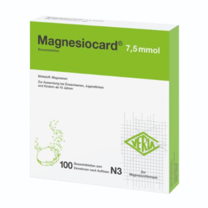Produktbild von MAGNESIOCARD 7,5 mmol Brausetabletten