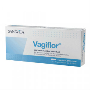 Produktbild von VAGIFLOR Vaginalz&auml;pfchen