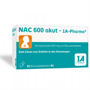 Produktbild von NAC 600 akut-1A Pharma Brausetabletten