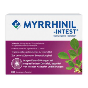 Produktbild von MYRRHINIL INTEST &uuml;berzogene Tabletten