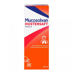 Produktbild von MUCOSOLVAN Saft 30 mg/5 ml