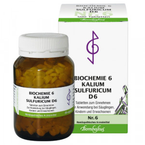 Produktbild von BIOCHEMIE 6 Kalium sulfuricum D 6 Tabletten