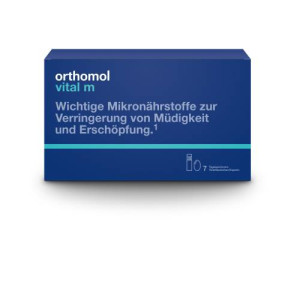 Produktbild von ORTHOMOL Vital M Trinkfl&auml;schchen/Kaps.Kombipack.