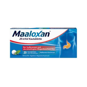 Produktbild von MAALOXAN 25 mVal Kautabletten