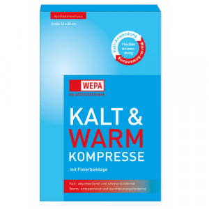 Produktbild von KALT-WARM Kompresse 12x29 cm mit Fixierband