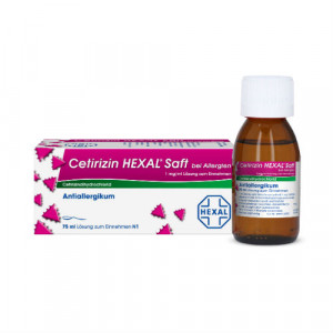 Produktbild von CETIRIZIN HEXAL Saft bei Allergien