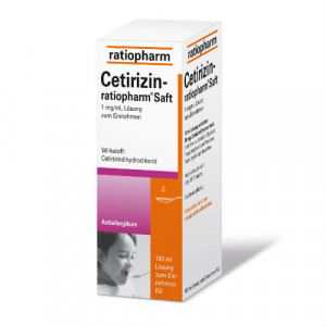 Produktbild von CETIRIZIN-ratiopharm Saft