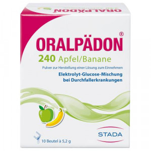 Produktbild von ORALP&Auml;DON 240 Apfel Banane Pulver