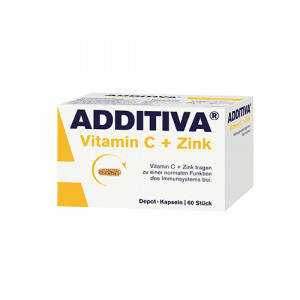 Produktbild von ADDITIVA Vitamin C Depot 300 mg Kapseln