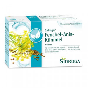 Produktbild von SIDROGA Fenchel Anis K&uuml;mmel Tee Filterbeutel