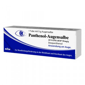 Produktbild von PANTHENOL Augensalbe Jenapharm