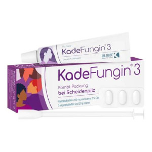 Produktbild von KADEFUNGIN 3 Kombip.20 g Creme+3 Vaginaltabl.