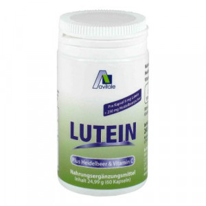 Produktbild von LUTEIN KAPSELN 6 mg+Heidelbeer