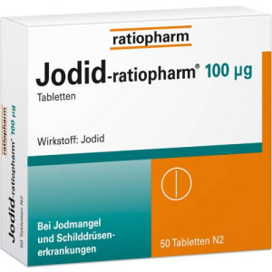 Produktbild von JODID-ratiopharm 100 &mu;g Tabletten