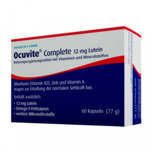 Produktbild von OCUVITE Complete 12 mg Lutein Kapseln