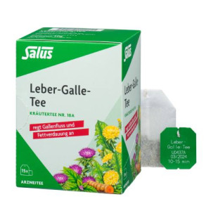 Produktbild von LEBER GALLE-Tee Kr&auml;utertee Nr.18a Salus Filterbtl.