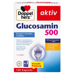 Produktbild von DOPPELHERZ Glucosamin 500 Kapseln