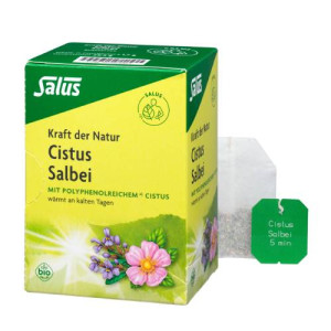 Produktbild von CISTUS SALBEI Kr&auml;utertee Kraft d.Natur Salus Fbtl.