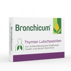 Produktbild von BRONCHICUM Thymian Lutschpastillen