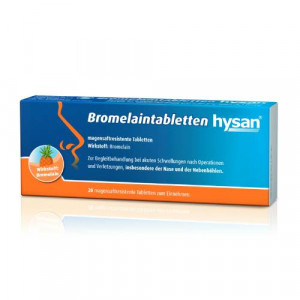 Produktbild von BROMELAIN TABLETTEN hysan magensaftres.Tabletten