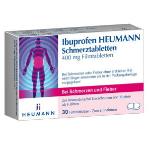 Produktbild von IBUPROFEN Heumann Schmerztabletten 400 mg