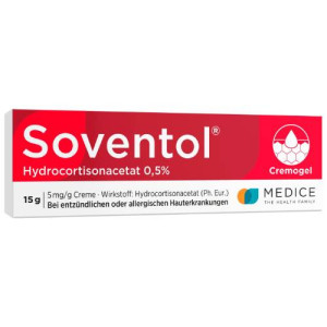 Produktbild von SOVENTOL Hydrocortisonacetat 0,5% Creme