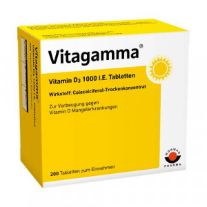 Produktbild von VITAGAMMA Vitamin D3 1.000 I.E. Tabletten