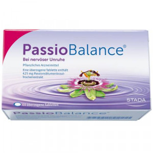 Produktbild von PASSIO Balance &uuml;berzogene Tabletten