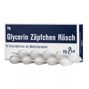 Produktbild von GLYCERIN Z&Auml;PFCHEN R&ouml;sch 3 g gegen Verstopfung