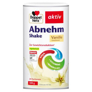 Produktbild von DOPPELHERZ Abnehm Shake Vanille Pulver
