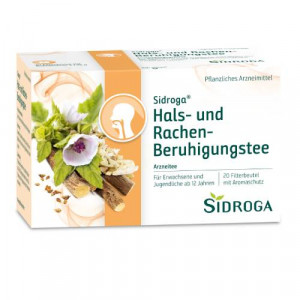 Produktbild von SIDROGA Hals- und Rachen-Beruhigungstee Filterbtl.