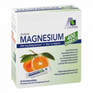 Produktbild von MAGNESIUM 400 direkt Orange Portionssticks