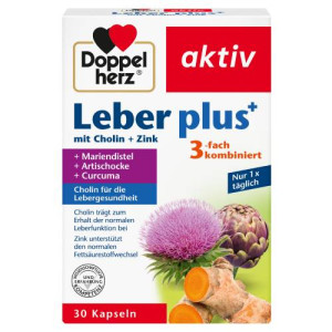 Produktbild von DOPPELHERZ Leber plus Kapseln