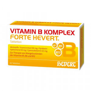 Produktbild von VITAMIN B KOMPLEX forte Hevert Tabletten
