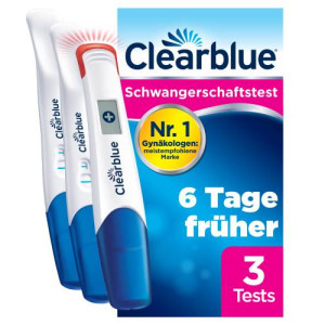 Produktbild von CLEARBLUE Schwangerschaftst.TripleCheck ultra-fr&uuml;h