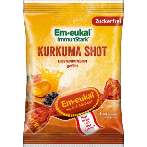 Produktbild von EM-EUKAL Bonbons Kurkuma-Shot gef&uuml;llt zuckerfrei