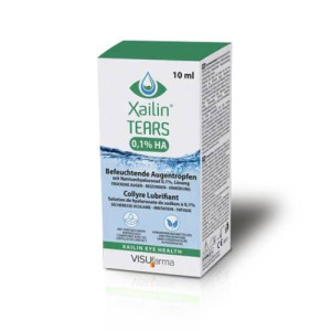 Produktbild von XAILIN Tears 0,1% HA Augentropfen