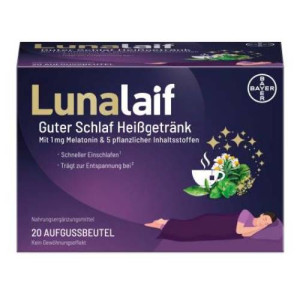 Produktbild von LUNALAIF Guter Schlaf Hei&szlig;getr&auml;nk Beutel