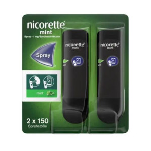 Produktbild von NICORETTE Mint Spray 1 mg/Spr&uuml;hsto&szlig; NFC