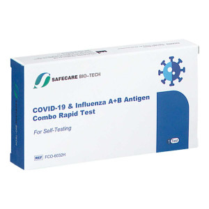 Produktbild von SAFECARE COVID-19 & Influ.A+B Kombi-Selbstt.Nase