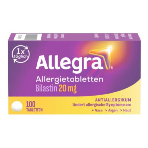Produktbild von ALLEGRA Allergietabletten 20 mg Tabletten