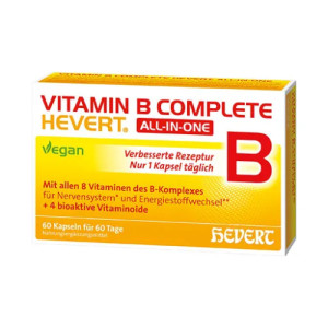 Produktbild von VITAMIN B COMPLETE Hevert all-in-one Kapseln