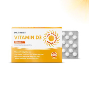 Produktbild von DR.THEISS Vitamin D3 Tabletten 2000 I.E.