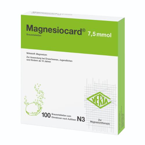 MAGNESIOCARD 7,5 mmol Brausetabletten