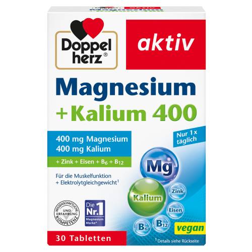 DOPPELHERZ Magnesium+Kalium Tabletten