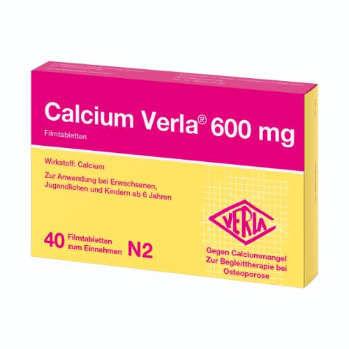 CALCIUM VERLA 600 mg Filmtabletten