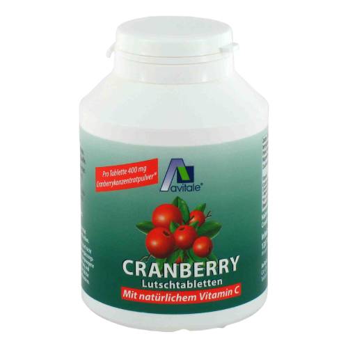 CRANBERRY LUTSCHTABLETTEN
