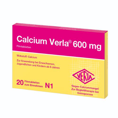 CALCIUM VERLA 600 mg Filmtabletten